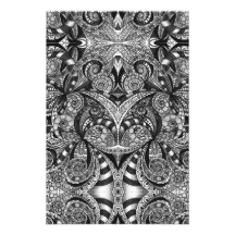 Fondo abstracto floral de la impresión de la foto
