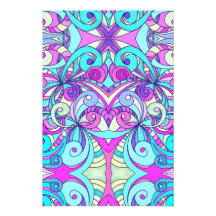 Fondo abstracto floral de la impresión de la foto