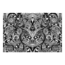Fondo abstracto floral de la impresión de la foto
