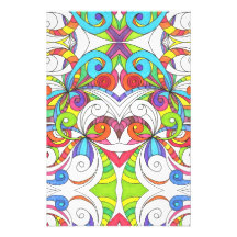 Fondo abstracto floral de la impresión de la foto