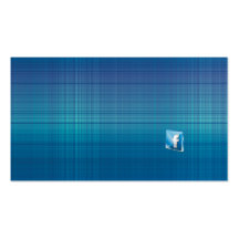 Fondo azul del diseño con el facebook tarjetas de visita
