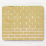 fondo beige del ladrillo alfombrilla de ratones