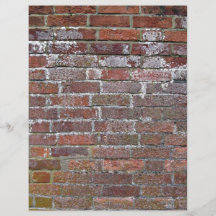 Fondo dañado de la pared de ladrillo tarjetón