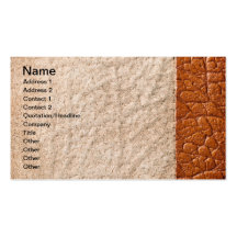 Fondo de cuero de Brown Tarjeta Personal