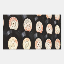 Fondo de los discos de vinilo pegatinas  