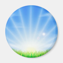 Fondo del campo de los huevos de Pascua Imanes