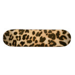 Fondo del estampado leopardo patines 