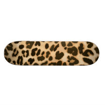 Fondo del estampado leopardo patines 