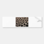 Fondo del estampado leopardo pegatina de parachoque
