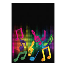 Fondo del fiesta de la música comunicado