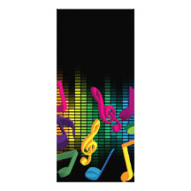 Fondo del fiesta de la música lonas publicitarias