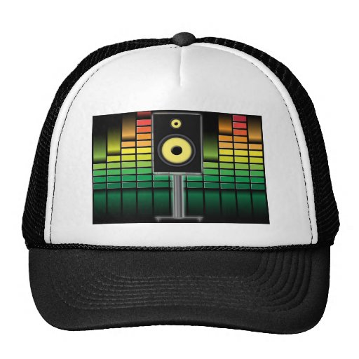 Fondo del fiesta gorras de camionero