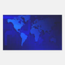 Fondo del mapa del mundo rectangular altavoces