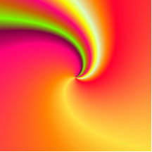 Fondo del remolino del arco iris escultura fotográfica