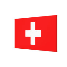 Fondo Editable, la bandera de Suiza Impresión En Lona