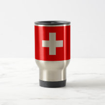 Fondo Editable, la bandera de Suiza Taza De Café