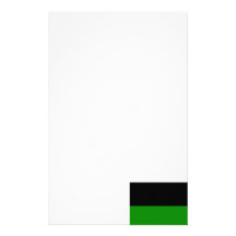fondo verde superior negro del personalizado de la papeleria personalizada