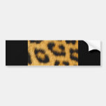 FONDOS PELUDOS DEL MODELO DEL ESTAMPADO LEOPARDO PEGATINA DE PARACHOQUE
