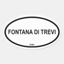 FONTANA DI TREVI COLCOMANIAS OVAL