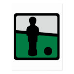 Foosball Tarjeta Postal