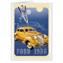 Ford 1935 tarjeta