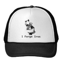 Forjo el casquillo/el gorra del herrero del hierro