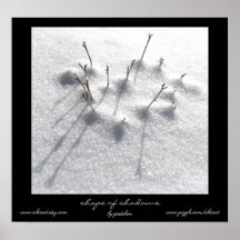 Forma de sombras impresiones
