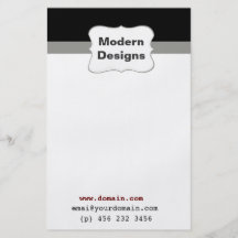 Forma simple elegante llana de los diseños moderno tarjetas publicitarias