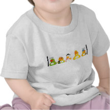 formación del duckie camisetas