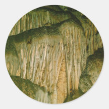 Formación PICT0075A de la cueva de Estrella del la Pegatinas Redondas