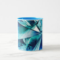 Formas abstractas al azar tazas