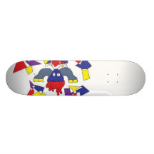 Formas al azar 2 patines 