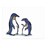 formas de vida del pingüino postales