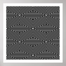 Formas simétricas de Op. Sys. 03 del arte solament Posters