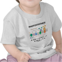 Fórmula de la fotosíntesis (sustancia química) camisetas