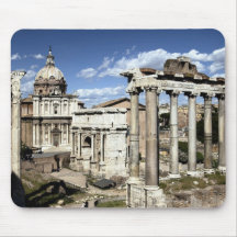 Foro romano, Roma, Italia Alfombrillas De Ratones