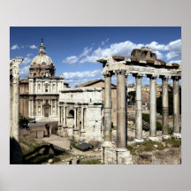 Foro romano, Roma, Italia Posters