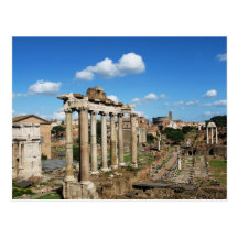 Foro romano tarjeta postal