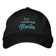 FORT LAUDERDALE 1 casquillo Gorra Bordada