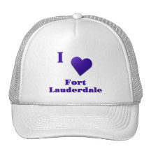 Fort Lauderdale -- Azul de medianoche Gorro De Camionero