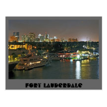 Fort Lauderdale, la Venecia de las Américas Tarjetas Postales