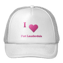 Fort Lauderdale -- Rosas fuertes Gorros Bordados