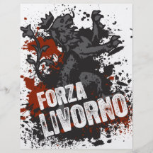 Forza Livorno Flyer Personalizado