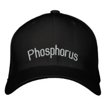 Fósforo Gorra De Béisbol Bordada