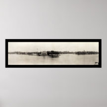 Foto 1909 de mil islas, Nueva York Poster