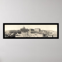 Foto 1909 de Roma de San Pedro, Italia Poster