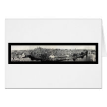 Foto 1919 del daño de Verdún Francia WWI Felicitaciones