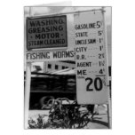 Foto 1938 del análisis de precio de la gasolinera tarjetas