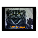 Foto 330, feliz Halloween Tarjeton