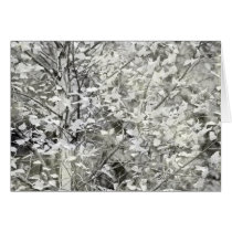 Foto blanco y negro hermosa de la naturaleza del á tarjetas
